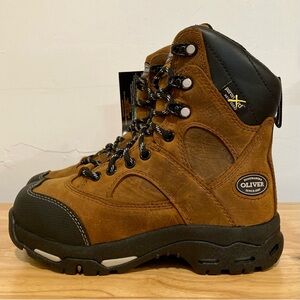 Women’s Oliver by Honeywell OL24031-BRN-090 Steel Toe Work Boot Size 5.5